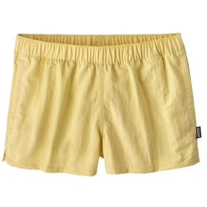 Patagonia yellow women’s shorts